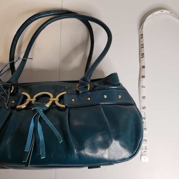 SERETA Teal Shoulder Handbag - Picture 9 of 16